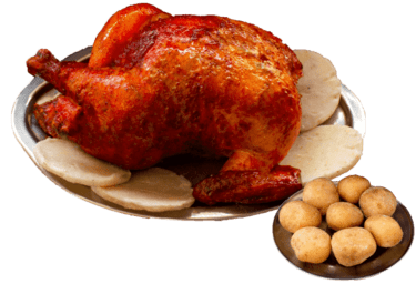 Pollo asado de Brasas Togüi